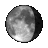 Moon age: 22 days, 9 hours, 42 minutes,45%